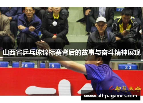 山西省乒乓球锦标赛背后的故事与奋斗精神展现