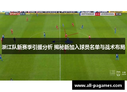 浙江队新赛季引援分析 揭秘新加入球员名单与战术布局