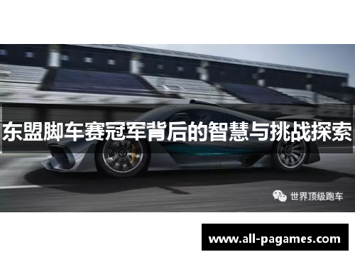 东盟脚车赛冠军背后的智慧与挑战探索