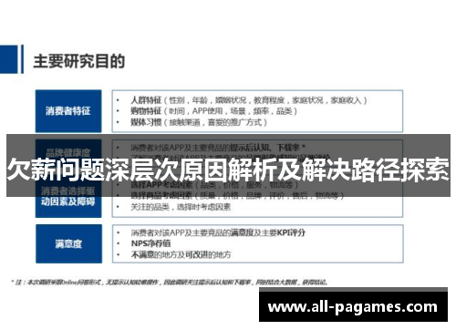 欠薪问题深层次原因解析及解决路径探索